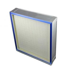 Liquid trough high efficiency filter